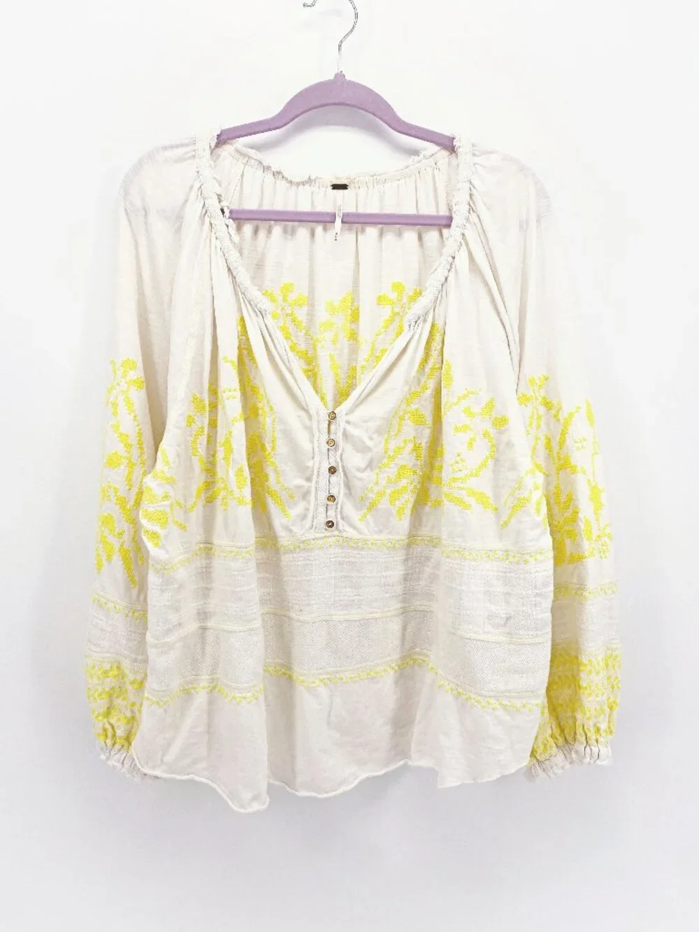 Free People Persuasion Peasant Blouse